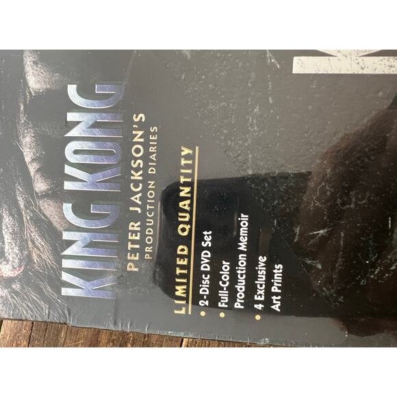 King Kong: Peter Jacksons Production Diaries DVD 2005 2-Disc Set Lmtd Edition JL - Picture 7 of 8